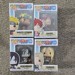 Funko Pop Naruto Shippuden Figures - Multicolor Set